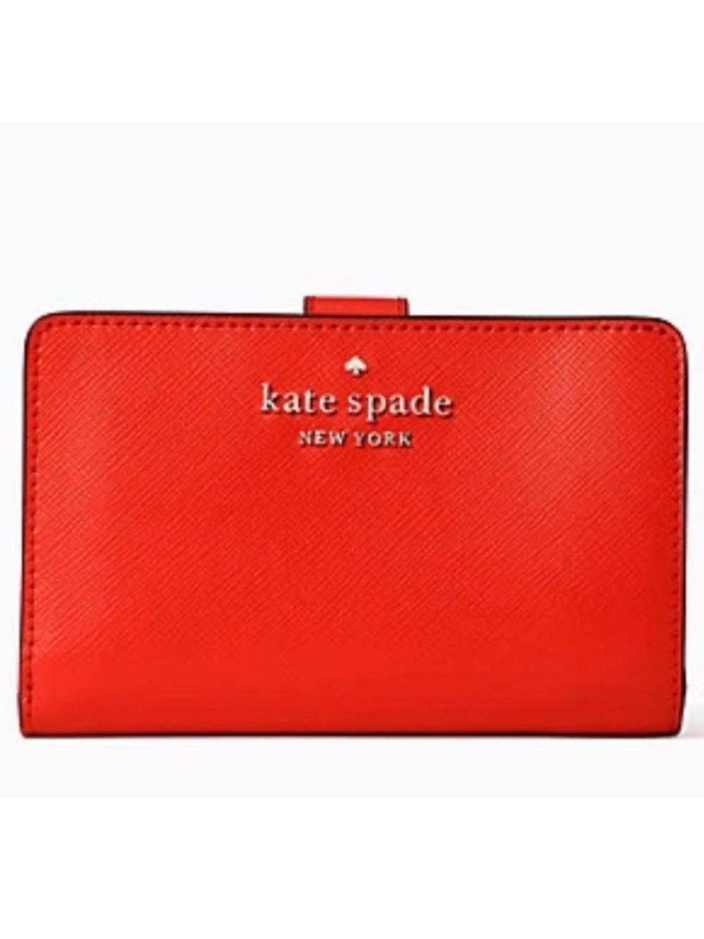 KATE SPADE♠️New York ❤️Staci❤️ GAZPACHO MEDIUM COMPACT BIFOLD WALLET 🌟EUC🌟
